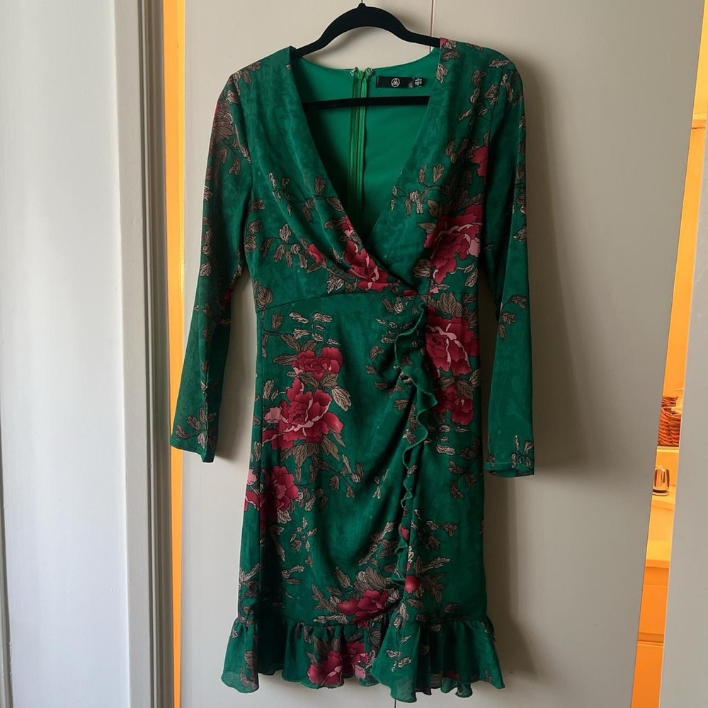 Flirty floral dress